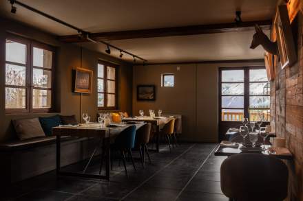 Restaurant Villard-Reculas, Alpe d’Huez · Demeure Sauvage 